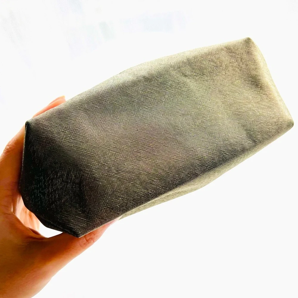 5 for25⚡️Ulta Beauty Gunmetal Gray Cosmetic Bag